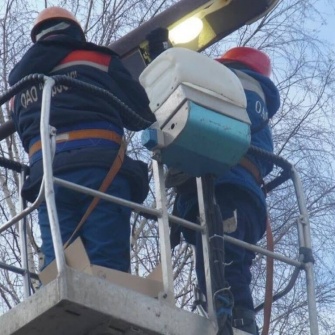 На улице Мичурина городского поселения Гаврилов-Ям, соединяющей Ярославскую и Ивановскую области, появилось энергоэффективное освещение.